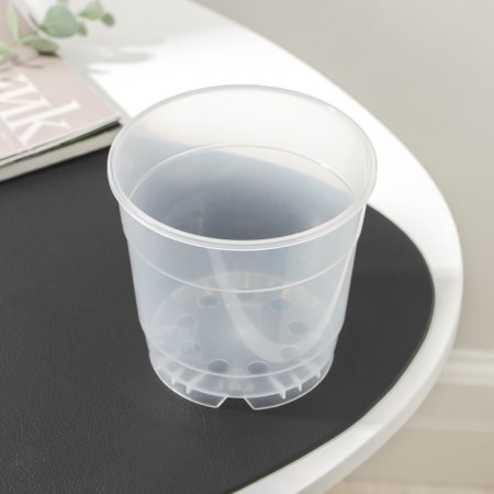 Pot for orchid orchids, 750 ml, transparent color-1