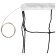 Volleyball -ONLYTOP mesh, with a cable, thread 2 mm, 9.66x0.9 m