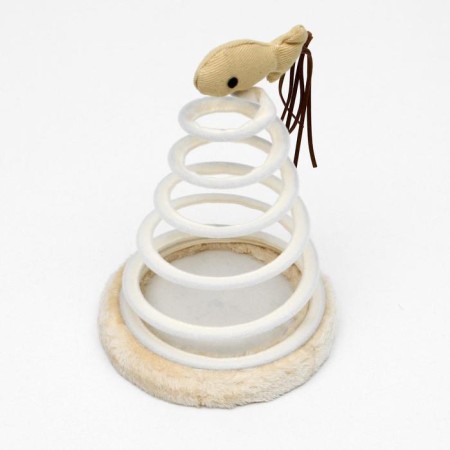 Toy-tender for cats "Toy on a spiral"-2