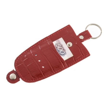 Key on the button, length 11.5 cm, red color-2