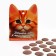 Chocolate tablets - Dropy "brew a tea", 50 g.