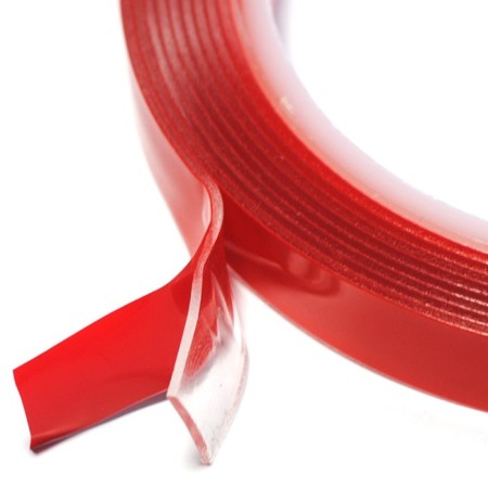 Adhesive tape Torso, transparent, bilateral, acrylic, 6 mm × 5 m-3