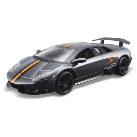 BBURAGO MURCIELAGO LP 670-4 SV China Limited Edition, Die-Cast, 1:32, Gray Color.-1