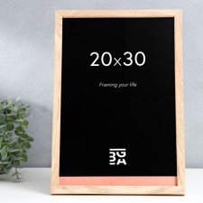Photo frame from oak 