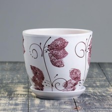 Flower pot a lazulin lilac 2.5l with a stand