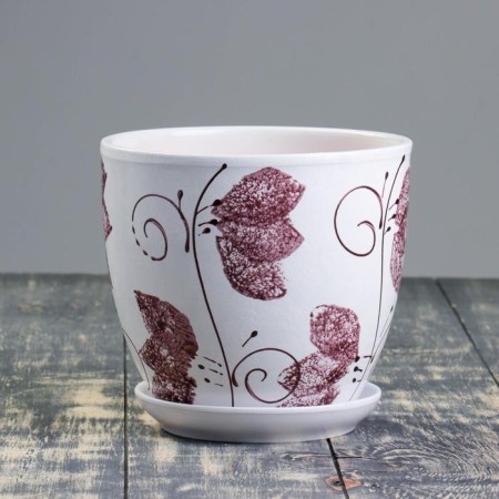 Flower pot a lazulin lilac 2.5l with a stand