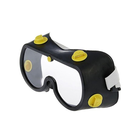 Protective tundra glasses, with polycarbonate lenses, black