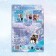 Set: Book-Razkladushka + reusable stickers + marker "Cold heart. Letters ", 17 × 24 cm, Disney