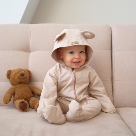 Combineson children's minku, beige color, height 62-68 cm-1