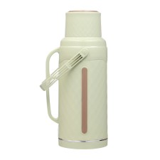 Thermos 3.2 l, with a glass flask, retains heat 36 hours, green