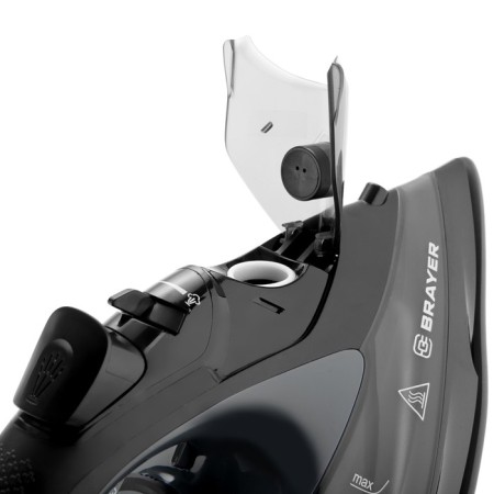 Iron Brayer 4015BR, 2400 W, ceramic sole, 25 g/min, 300 ml, black-14