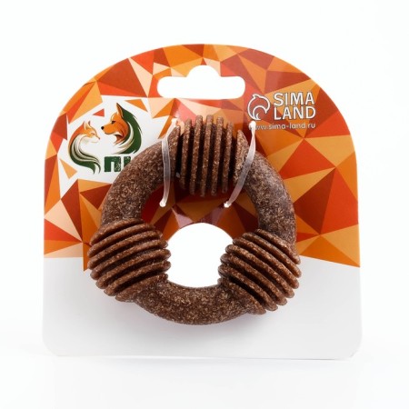 Dog toy "Parade Planet", TPR+Bamboo, Massage, 12 x 12-4