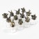 Gift set of glasses-reprints "Best Man" for 12 people, glass 30 ml