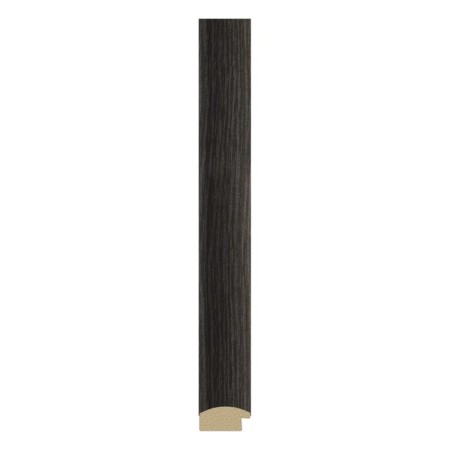 Mirror in the baguette frame, black oak 37 mm, 50x70 cm-2