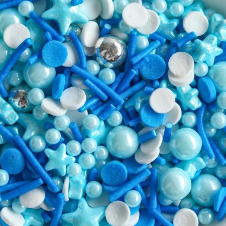 Sprinking Figure: Blue, Blue, White, 25 g.-1