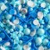 Sprinking Figure: Blue, Blue, White, 25 g.