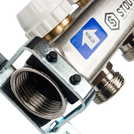 Collector Group Stout SMS 0917 000002, 1 "x3/4", 2 outputs, with consumables, stainless steel. steel-2