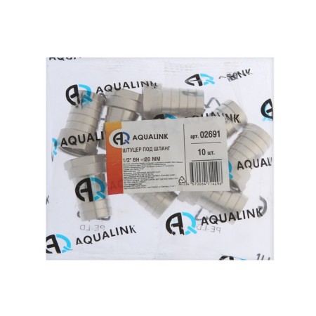 Aqualink fitting, 1/2 "x 20 mm, internal thread, nickelized brass-2
