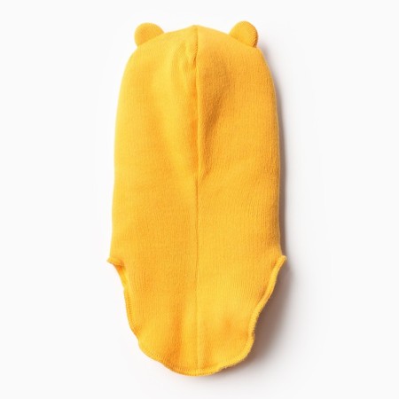 Hat-shuttle for a girl, mustard color, size 42-46-2