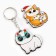Gift set "Kitty" icon and keychain, 8.3 x 12 cm