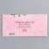 Money envelope, 16.5 x 8 "For the most lovely", princesses