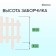 Decorative fence, 35 × 210 cm, 5 sections, plastic, white, RENESSANS, GREENGO