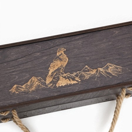 Set with skewers Gift "Eagle" in the case-8