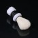 Shaving lipstick, plastic, black color