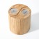 Spice set, 7 × 7cm, 2 pcs, Solonka and pistor, bamboo