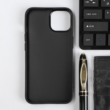 Red Line Ultimate cover, for iPhone 14, silicone, black-1