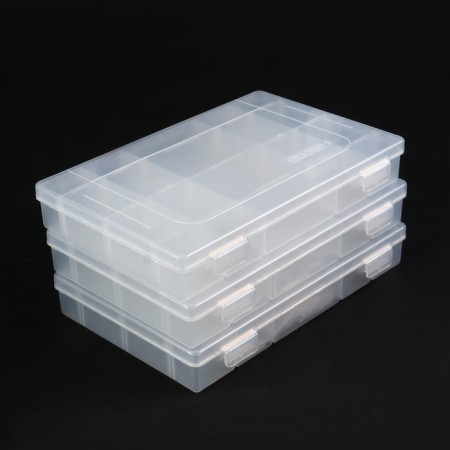 Fishing bag "Rastype" Base Lure Bag L, 36 x 22 x 15 cm, gray color, + 3 luno boxes-4