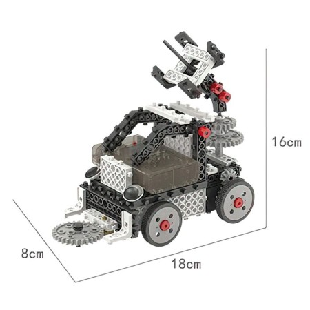 Radio-controlled designer "Robot reconnaissance", 4 in 1, 254 details-3