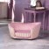 Sulperion Teddy, 75x45x36 cm, furniture fabric, size S, pink color