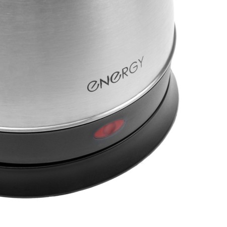 Electric kettle Energy E-212, metal, 1.2 l, 1500 watts, silver-4