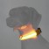 Collar with backlight size XL, Osh 52-60 x 2.5 cm, 3 glow modes yellow