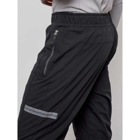 Warm pants, size 48, black color-11