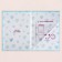 Folder for birth certificate "for a boy" Blue background, A5