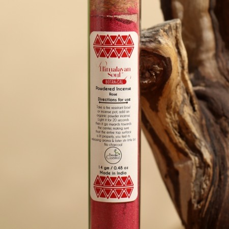 Herbal organic aromator (incense) 11 g, rose-2