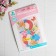 Application with sequins "since March 8" Bear + 4 colors of sequins of 7 g