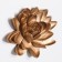 Nast -wall decor, "Lotus" 15.5 x 18.5 cm, gold
