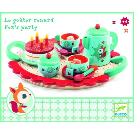 Game set "tea drinking at the fox", 12 items