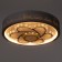 Luer with FDD "Flora" LED 160W 3000-6000K white 50x50x9 cm Bayerlux