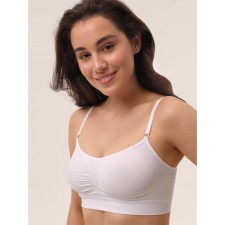 Top female supporting on thin straps Mirey Top Shaper Spalla Stretta, size 50, color white