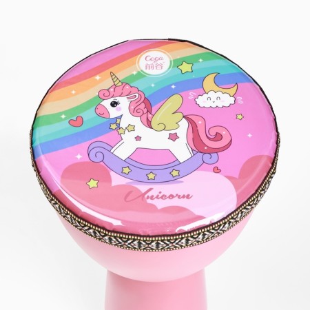 Drum drum "Pony", 21.5 x 40 cm, pink-1