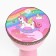 Drum drum "Pony", 21.5 x 40 cm, pink