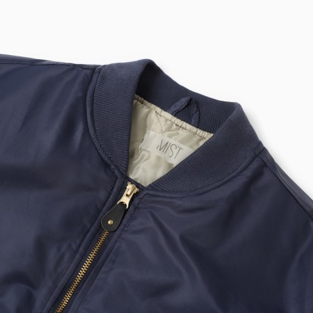 Male bomber at the MIST zipper, size 54, blue-6