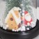 Summer Santa Clab and gingerbread luminaire 1.5W, LED, 3XAAA, Black USB 11x11x21cm