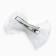 Hair hairpin white bow, set, 2 pcs, 7.5 cm, princesses