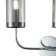 Бра Indigo, 13014/2W Chrome. 2х40Вт, E14, 210х310х390 мм, цвет дымчатый