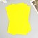 A set of hard felt "Astra" (3 pcs) yellow, 1 mm, 160 gr, 20x30 cm